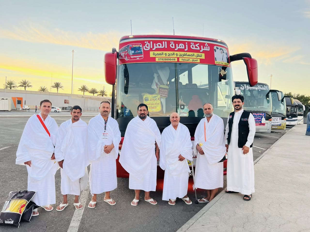 آخر 13 مكان فارغات الى الديار المقدسة 

آخر رحلة للعمرة قبل موسم الحج 

ويكون اقصى موعد لتسليم الجوازات يوم 15 رمضان 
وبعدها نعتذر من معتمرينا بسبب توقف الفيزا 

رحلة تشمل جميع الخدمات 

✅ مكة المكرمة 6 ايام 

✅المدينة المنورة 3 ايام 

✅مزارات مكة والمدينة 

✅دخول الروظة الشريفة 

✅فنادق قريبة للحرمين الشريفين 

✅باص حديث ويكون فيه 20 مقعد فارغات لكبار السن 

✅ضيافة واستراحة في الطريق على حساب الشركة 

✅باقي 10 ايام وبعدها ينغلق الحجز 

للحجز والاستفسار ***********
