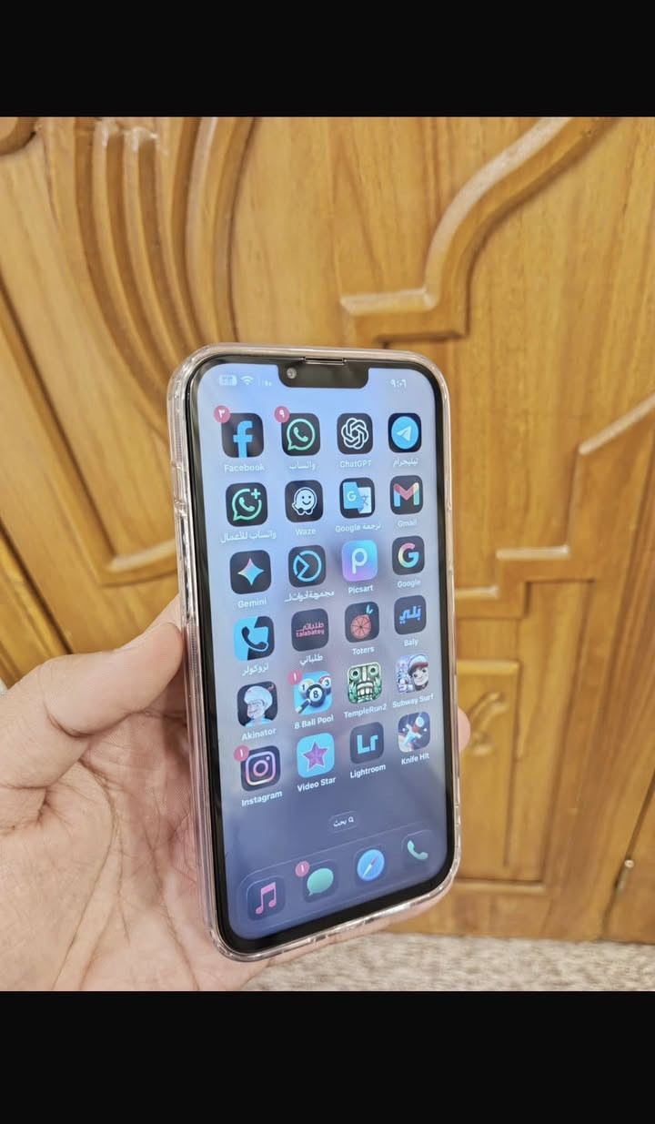 سلام عليكم ١٣ برو ماكس للبيع
١٣ برو ماكس 
ذاكره ٢٥٦ 
بطاريه ١٠٠ مبدله احسن نوعيه بلسوك ✅
ومبدل شاشه جدآ جيده ✅
الجهاز مكفول من اي خلل 
لون اسود شاصي نضيف كلش 
فيس ايدي 
خط تصال 
اي خلل مابي 
مكاني كربلاء توصيل محافضات موجود 
سعره 490 
للتواصل واتساب او خاص 
***********
