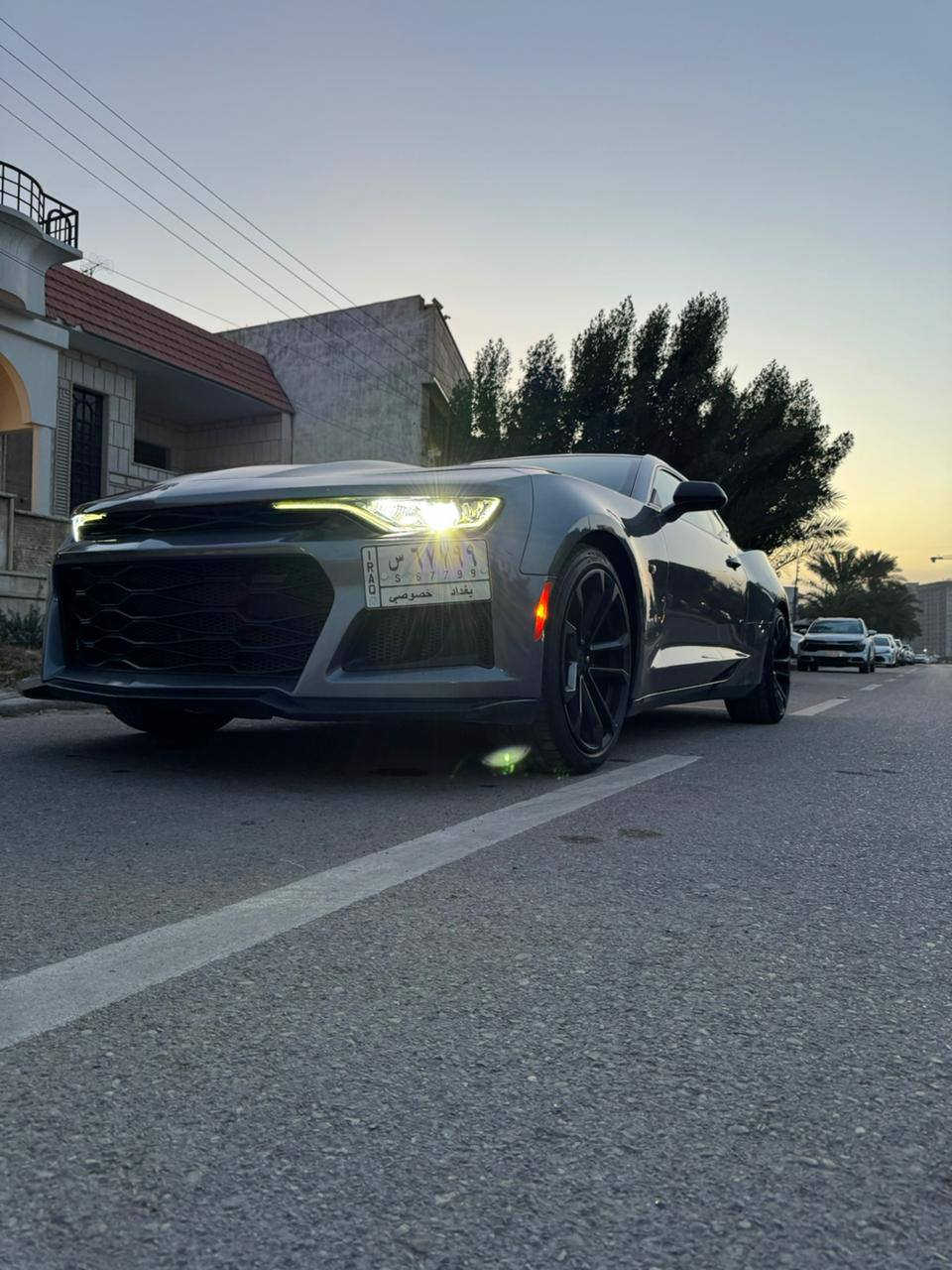 مال بيع ب145  بدون مراوس (***********)
كمارو 2020  6سلندر
*كشنات كهرباء جلد حار+بارد
*شاشة جبيرة ام اللد
*ويل ss20
*دواخل جلد+كنتارة
*اكتف كزوز 3اصوات 
*بجم zl1
*بك لايت سموك
*فجوج بريمبو
*جنح zl1
*لايتات ss
*گير عادي 
*ستيرن كنتارة بلادي هوة الگير
*ماشية 68 كيلو
*صدر كهربائيات تبريد تدفئة باتري كلشي جديد بدون اي نقص لا اتعب نفسك وتسئل شبيها نقص
حادثها جاملغ ايمن وشوية من باب الصدر فقط بدون شاصي بجمها كبس هوة الراديترات 
مكانها بغداد
