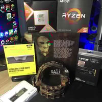 هارد 970EvoPlus • رام DDR5 64GB • معالج R9 9950X3D