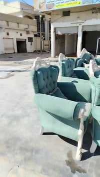 كنب تركي • اسفنج جديد • قماشة جديدة