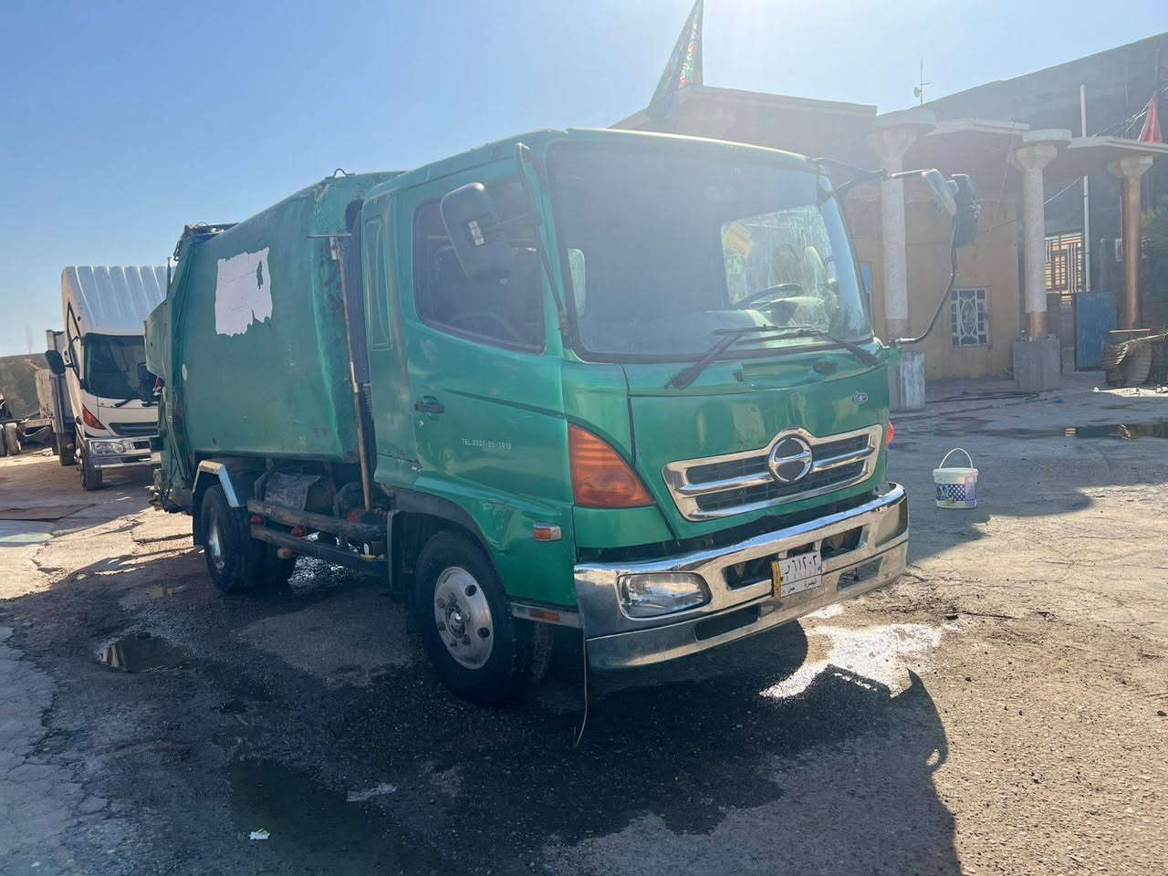 السلام عليكم هينو شيطان كابسه نفايات تخصصيه رقم بصره انكليزي شرط التحويل محرك 80 فول عادي 6سلندر سياره مكفوله كفاله عامه مكاني البصره القرنه ***********
