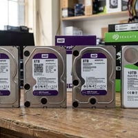 تصفية محل • WD Purple ٤/٦/٨TB • Seagate Exos ١٠TB