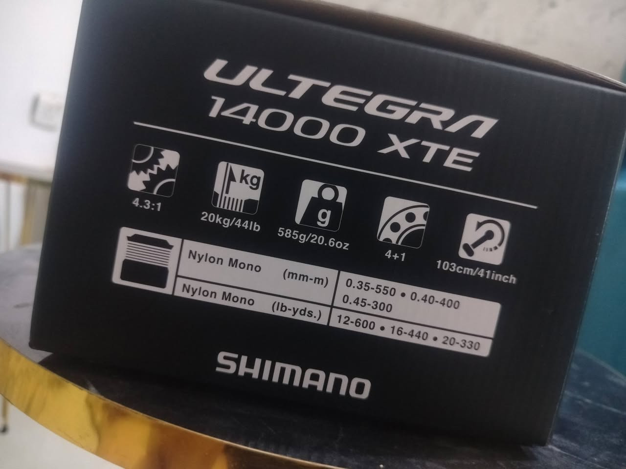 السلام عليكم 
للبيع مكينة شيمانو اولتيكرا 14000 الوحيدة بالعراق 
مكينة ماكس دراگ 20 كيلو واكثر 
103 سم باللفة الوحدة 
جديد غير مستخدم بالكارتون
تشتغل سورف كاست تشتغل بحر 
السعر 125 دولار


**إذا كنت صاحب هذا الإعلان وتريد حذفه لأي سبب، رجاءا أرسل رسالة إلى الدعم الفني**