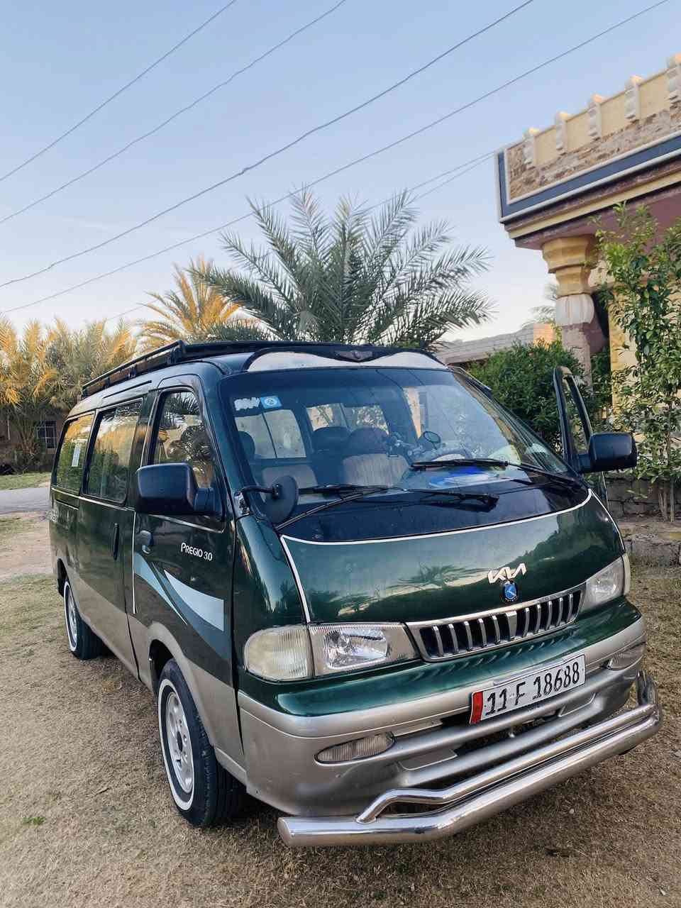 السلام عليكم للبيع كيا بريجو 🚨🚘
موديل 97 

سنويه لل 30 

السياره باسمي ومصفره ورقم جديد 

السياره مابيها لو ضربه 

فقط بارد 

وبلاديه بس باب السلايت ولصفحه الوراها  والجنطه 

مرشوش للجماليه اثر جراد 

تجي وشوف بعينك 

الشواصي الخلفيه مبدلات  شقل درجه اولى 

والكدام الايمن معمر 

محرك وكير واكسن خير من الله 

تايرات جديد 🛞🚘

السعر : ٧٢

للاستفسار ***********

المكان بغداد ابو غريب 

ملاحضه : لاتتصل من ال ٨  الصبح لل 12 الضهر لان بلدوام !
