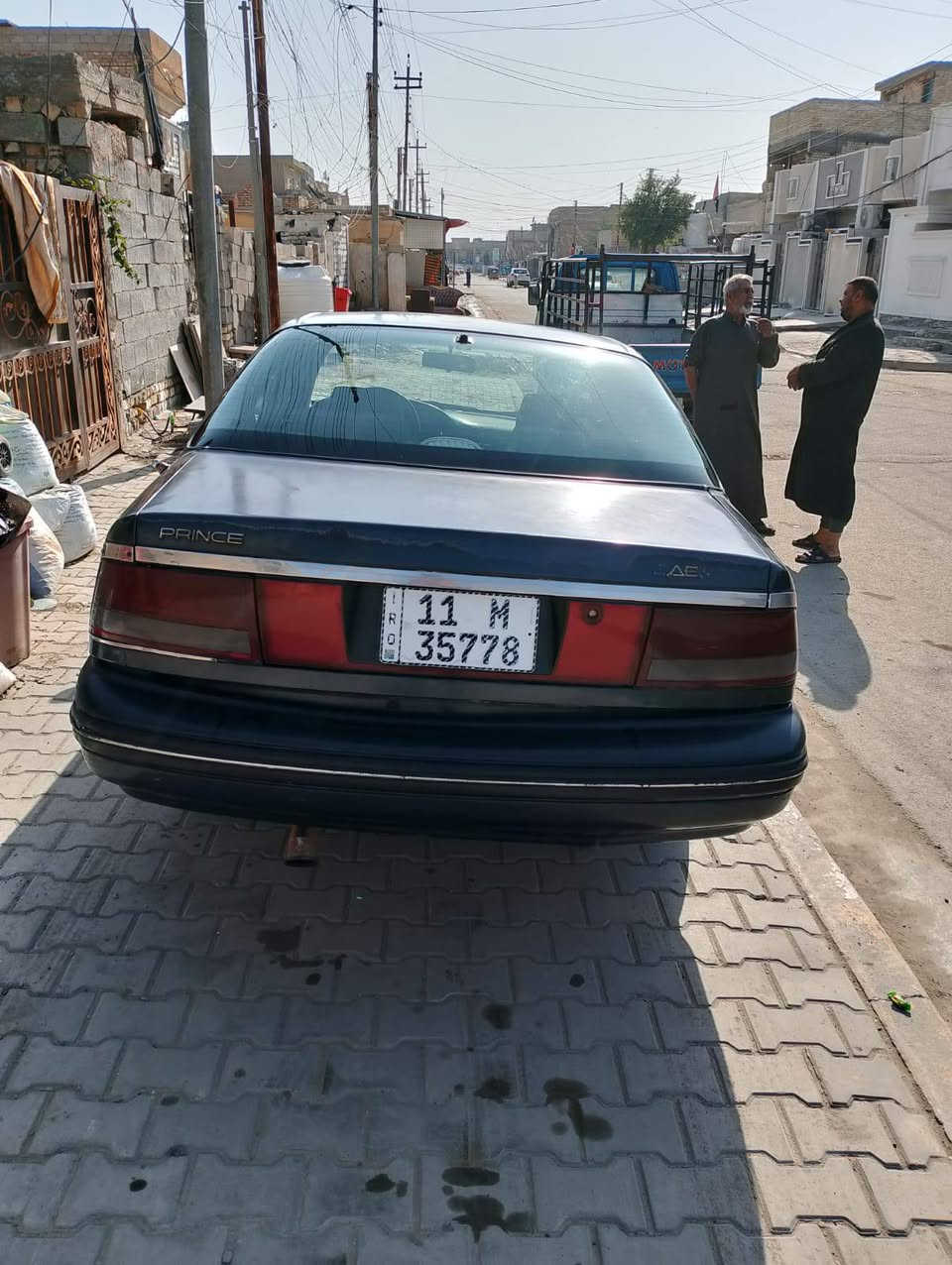 سلام عليكم ابرنس دايو للبيع موديل 95 بسمي سياره بلادي صبغ ما مصبوغه وبيه خيط تبخير عنوان سياره بغداد الحسينيه سعره 30 بيه مجال بسيط ***********
