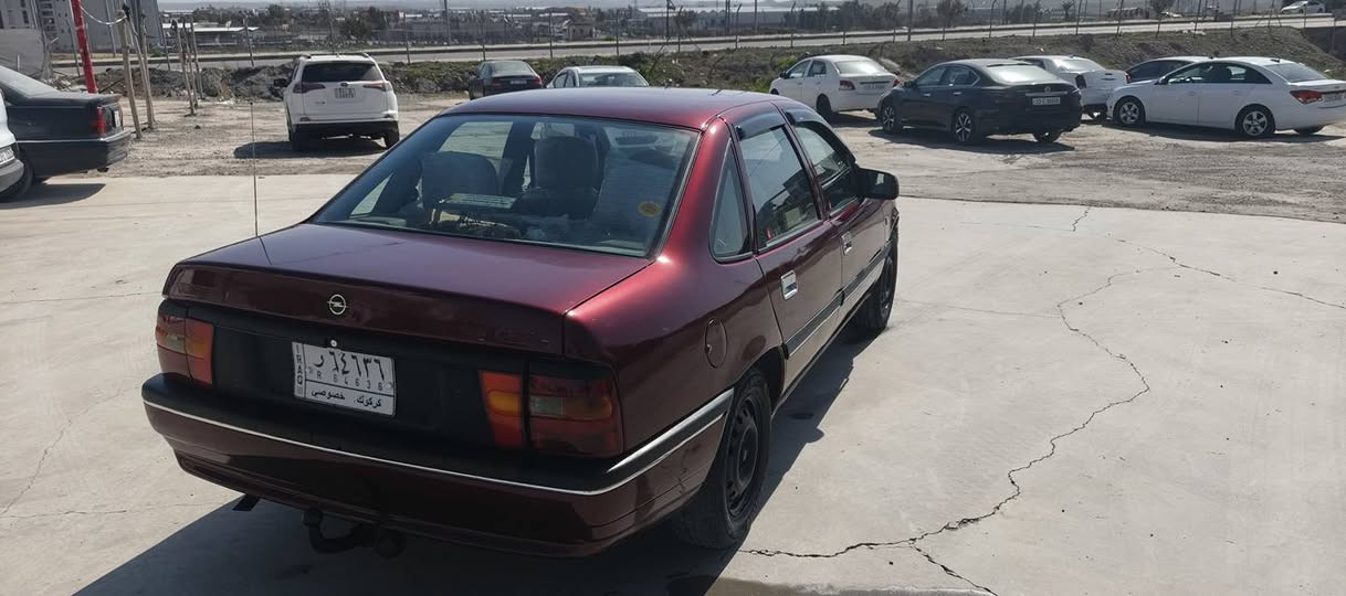 اوبل فكترة محرك ٢٠ كير عادي رقم كركوك جديد لحد ٢٠٢٩ بيه كوبون بنزين حدادية نضيف كفالة عامة سيارة حيل نضيم موديل ٩٢ سعر ٤٦ بي مجال 
رقم واتس اب(***********) كركوك, العراق
