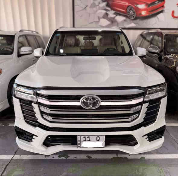 السلام عليكم 
لاندكروزGXR 2024 

السيارة ✅GXR Limited✅

بصمة

سلايت

اضواء LED ✅

5 كامرات ✅

مكينة 4000 تنفس طبيعي 

LED نهاري

اشاير بالمري او مري شفط

كشنات الأمامية تحكم 

كشنات جلد 

كشنات تبريد ✅

شاشات خلفية

تحكم استيرن فول 

صندوك كهربائي 

حساسات امامية خلفية

مثبت سرعة 

قيادة ذاتية 

سايد بريك كهربائي 

شاحن واير ليز 

السيارة بعد بيهة مواصفات او غنية عن التعريف 

سيارة رقم بغداد انكليزي

باسمي 

ماشية 30الف فقط ✅

سيارة جديدة كلش وعلى وضع الشركه من الزيرو لحد الان يمي 

سيارة مكفولة كفالة عامة من الدعامية للدعامية 
حتى لاستيكات الشركة ممفتوحات
مكاني بغداد✅
للتواصل:***********
