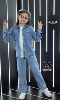 سوت بناتي • بيبي ٣ قطع • مقاسات ١٣٦/١٥٣/١٧٢