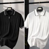 شروة • كنزة تريكو سحاب • XL XXL