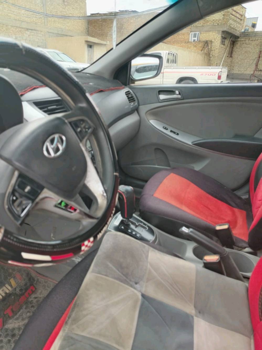 اكسنت 16 وارد امريكي محرك GDI بأسمي مشروع وطني مكينة جديدة صدر جديد تخم تايرات جدد ماشية 241 الف بيها طخه بالجاملغ الأيسر بسيطة ما مأثرة على اللغود السعر 85 وبيها مجال بسيط مكاني بغداد كريعات ***********