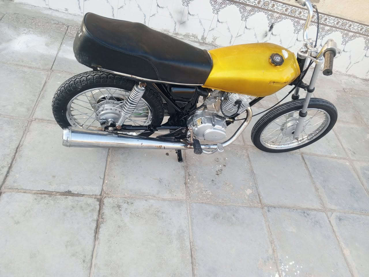 سلام عليكم دراجه نامه اصلي شلامجه دراجه ما مفتوحه تعمير 25 دراجه شوفت عينك ما عايزها اي شي مكان الناصريه لمركز ستفسار تعال خاص *********** هاذه راعيها فروسي القائد
