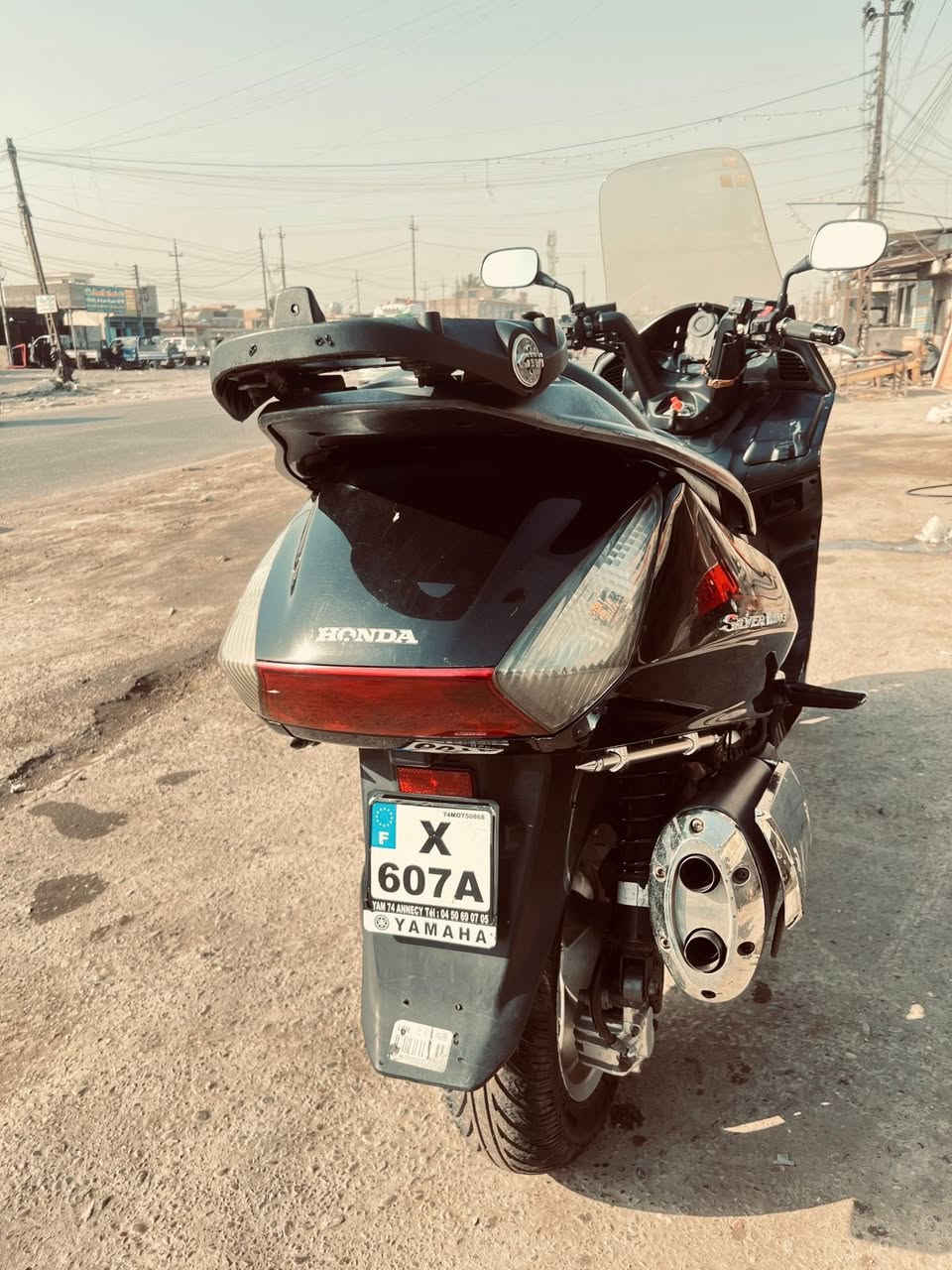 للبيع
سلفر ونج 400 مكينه مكفوله كفر بلادي 
بدون صبغ كلهه بلادي سعرهه 18 وبيهه مجال 
عنواني مدينه الصدر الورفلي ***********
