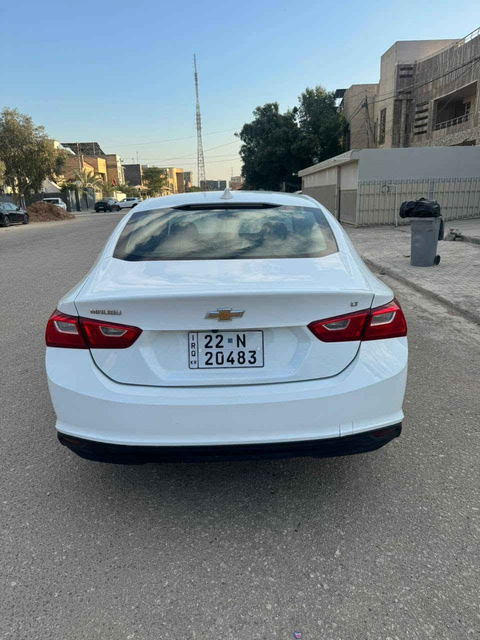 سلام عليكم ماليبو للبيع مو ديل 23 اربيل انكليزي باسم الشركه تريد وكاله تريد تحويل حادثها خمس قطع صور الحادث موجودات بيها اريباك صفحه السايق طاك الفئه LT
شاشه وكامر تحكم ستيرن ستارت اند ستوب 
ردار امامي تنبيه الخروج عن المسار 
الداخل اسود مخمل 
تشغيل عن بعد 
105 وبيها مجال للشراي
***********

