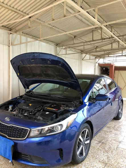 السلام عليكم 
فورتي 2018 محرك 2000 دوش 
حادثها سطحي فقط بنيد مثل ماموضح بالصورة
رقم اربيل هزة جديدة 
السعر 125 المكان موصل للتواصل 
***********
