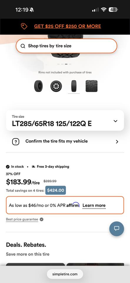 السلام عليكم 

للبيع تخم إطارات Fortune Tormenta R/T (نقشة خشنة)

• المقاس: LT 285/65R18 (يركب على ويل 18).

• النوع: Rugged Terrain (R/T) - يجمع بين هدوء الأسفلت وقوة البر.

• الحمل: 10 طبقات (Load Range E) - مخصص للأحمال والسيارات الثقيلة.

حالة الإطارات بحالة ممتازة جداً (نقشتها عالية) واضح في الصور.

الإطارات نظيفة ومابيها اي شقوق أو عيوب جانبية.

• تاريخ الصنع 2021.

ليونة ونظافة عالية ماشي عليها قليل مخزن

سعر التخم كامل 400 الف
***********
بغداد حي الجامعة
