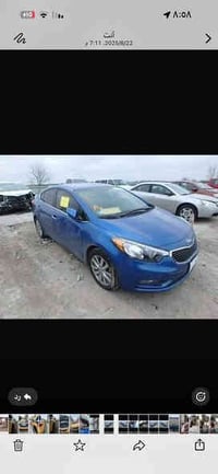 كيا فورتي 2015 امريكي حادث خدوش باب وجاملغ  مكينه GDi- 2000 ليبل واحد ...