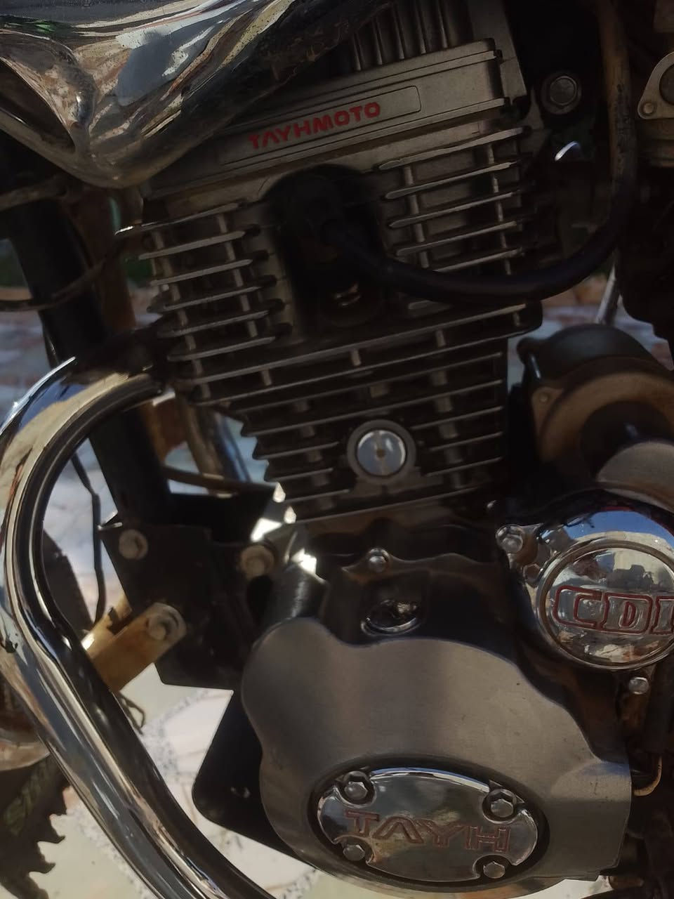 سلام عليكم دراجه للبيع تاي موته موديل 20 أوراق أصولي محرك ما مفتوح ناعم شرط دراجه شغاله كهربائيات كله مكان الدراجه قضاء النصر السعر خاص ***********
