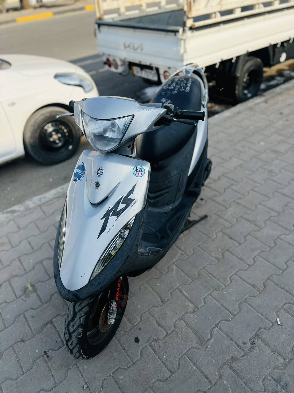 سلام عليكم
ماكس عدله

اللون رصاصي 🩶

ختم واحد مع المكينة 

موديل 2005 ملاحح فولل ✨

شلعة ومعدل 💯 كهربائيات شغال 

سلف هندر  عينه لايت 💡

دراجة حلوة وبالعافية ع الياخذهة ❤️‍🔥

للاستفسار :    ‭ 0785 913 9399   : 0772 915 2983

المكان " الطويسة 📍
