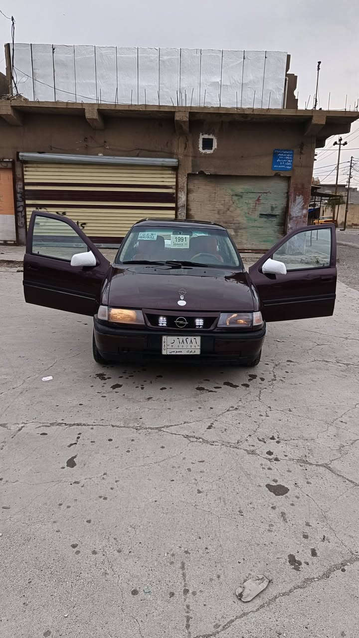 اوبل فكتره رقم كركوك السنويه مشروع وطني 2028دفتربانزين بيها مويل 91كير محرك صدر شرط تخم تايرات جدد اسلايت بريك ABSتدفه شغاله بدون حادث صبغ جماليه فقط للبيع ومراوس (السعر32/التوصيل((***********))
