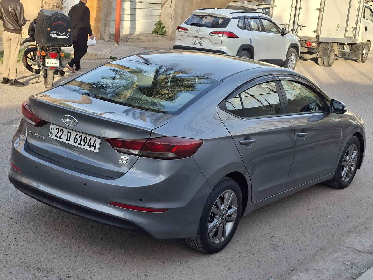 بسم الله الرحمن الرحيم
النترا 2018 خليجي خليجي
رقم اربيل باسمي تحويل ثاني يوم
محرك 2000
ماشية 120 كيلو وليس ميل
كير محرك كله بلاد
صدر تايرات كلش نظاف
مري شفط اشاير بالمري
تبريد تدفئة كله تمام
البجم بلاد
بيها صبغ صفحة اليمين رش فقط فقط بسبب شخوط بدون اي معجون اكرر رش فقط بدون دواخل
وبيها بارد بالجنطة اثر ضربه هنا بالعراق وصور الضربة ناشرها قبل التصليح واثناء التصليح
#السعر117ورقة وبيها مجال
مكاني بغداد حي العامل
***********
