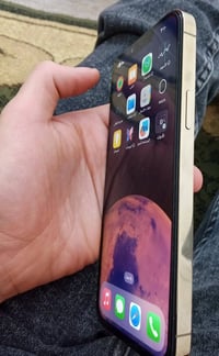 ايفون 13 برو ماكس مبدل شاشه بطاريه وبصمه لوجه شكل متوقف بي بس الواي فا...