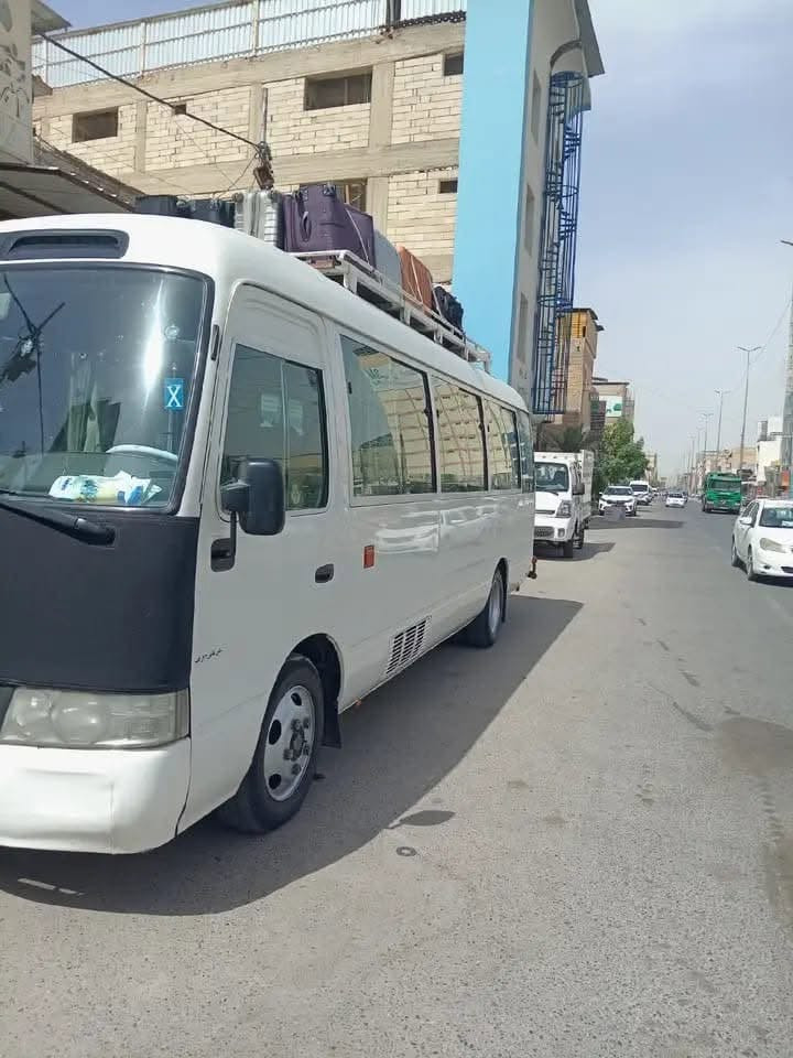 السلام عليكم
من رخصة الادمن المحترم كوستر ١٥ بغداد فول مواصفات كير محرك كفاله اكسل بيه ونه خفيفه قلاب ستاركس سله حاكيه درع سيبايه درج نزالات نزال جنايز ويل ناصي وركه ضافيه يوبي اس منضومه غاز 80 لتر /سعر ٣٣٥/
*********** /*********** /موجود واتساب اني مكلف بل نشر لحد يراسلني خاص هذا رقم صاحب السياره
