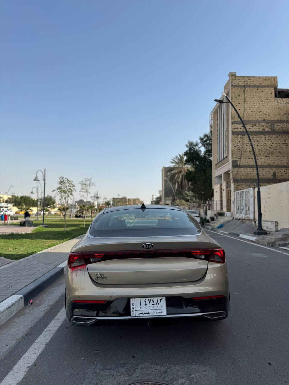 كي فايف K5 2021 للبيع  فئة EX اعلى فئه 
فول مواصفات  محرك 1600 تيربو  لون ذهبي 
  بصمة بانوراما تبريد قطعتين كشن كهرباء  وكامره خلفية وصندوق ذكي  السيارة ماشية 80،000 نظيفة ما ناقصه شي فقط طخات خفيفه وعندي صورهن للاستفسار 
الحادث/  مالتها تقرير غرق 
الرقم / معوقين وعندي وكالة عامه باسمه 
رقمي / *********** 
السعر / 165 البصرة, العراق
