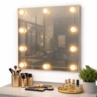 إضاءة مرايا • احترافية • توصيل مجاني