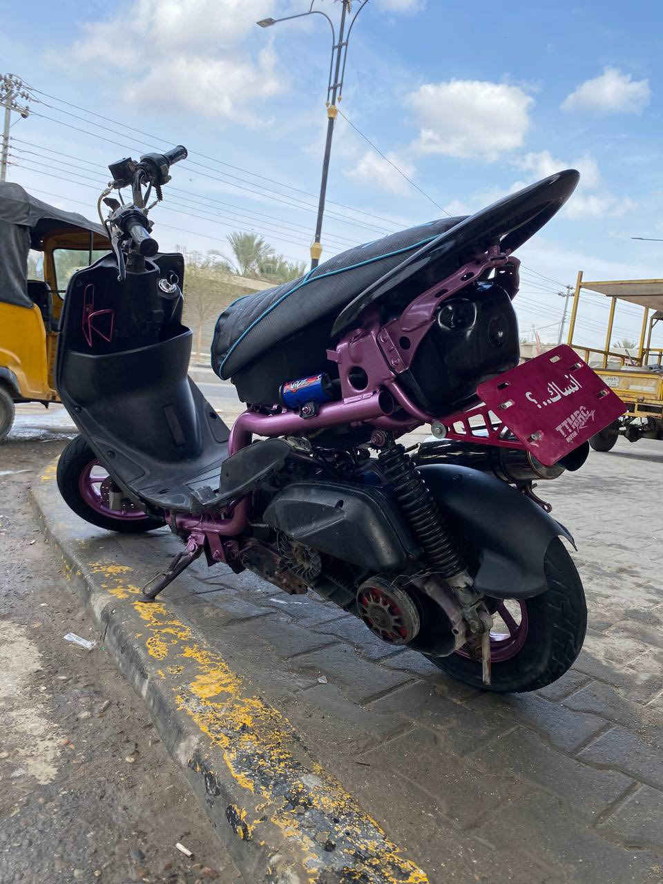 السلام عليكم ماكس عدله ٥٥الدراجه كامله نكره سلف ضفيره كامله نهضه مشي فول ويلات رياضي شاصي مصبوغ فرن حراري  سعرها ٥٧٥وبيها مجال للشراي 
  مكاني ابو الخصيب الوسطي ***********
