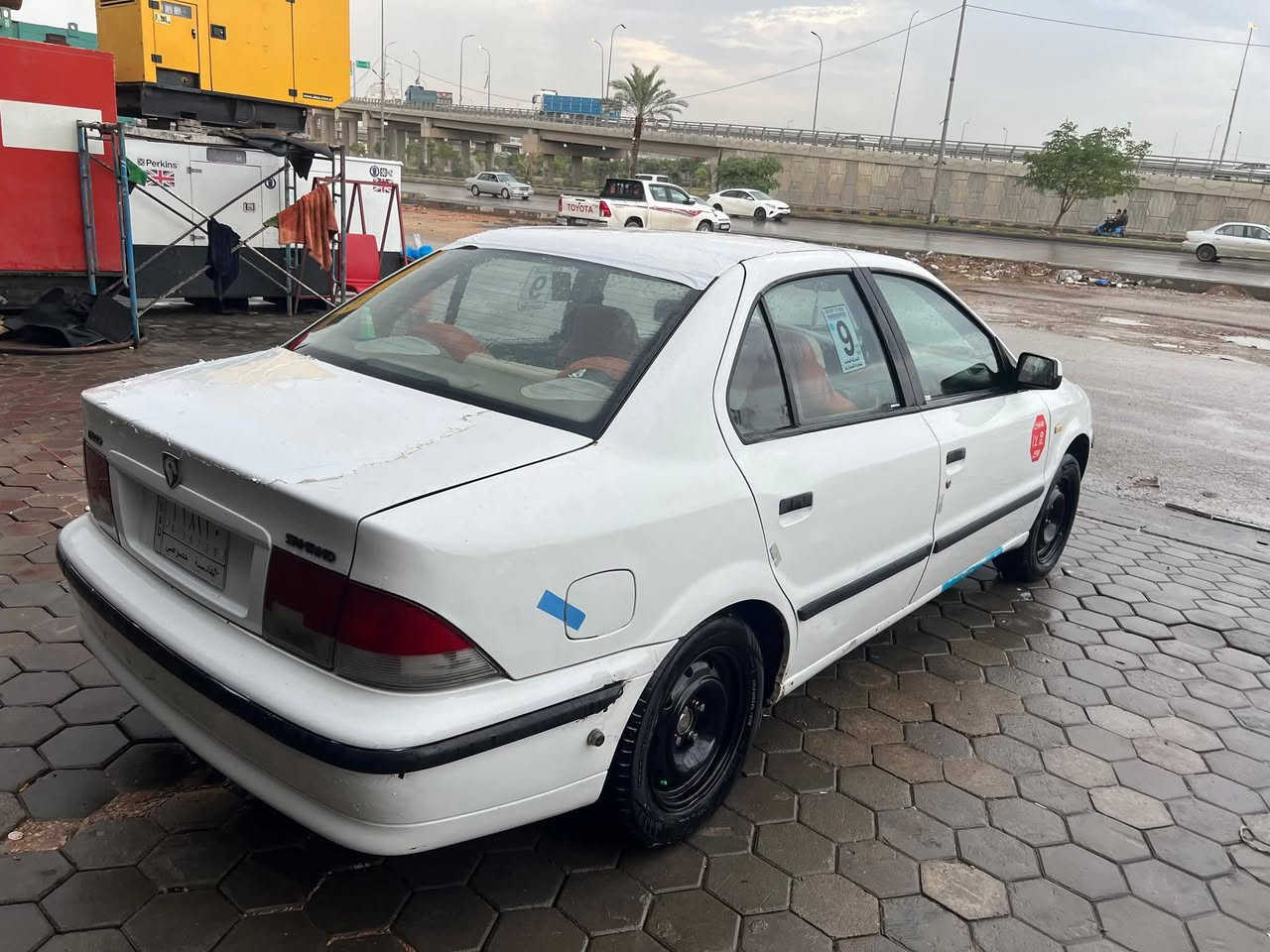 السلام عليكم سمند موديل 11رقم قادسيه راعيهة يريد مداور السياره شوفت عينك نضيفه عوزه ترتيبات بيه ضربه جهة السايق باب وجاملغ الخلفي ...مكاني نجف ...السعر 30 وذا اكو مراوس اراوس  مامتواجد على النت اتصل وتدلل  ***********
