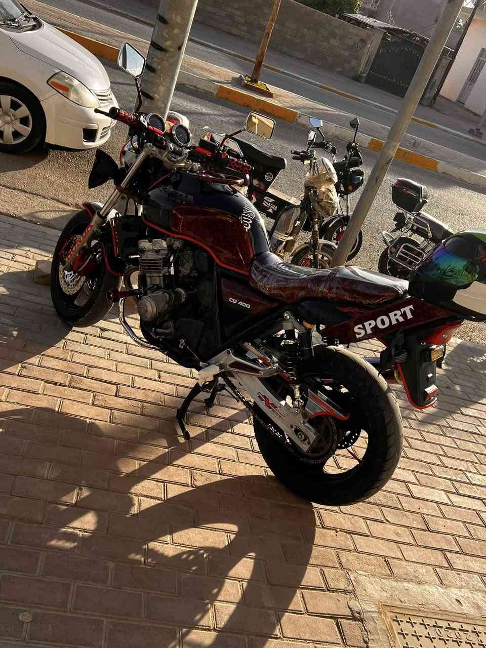 السلام عليكم شباب
دراجة سي بي فور للبيع Cb4 🏍️

معدل 180 🏍️
رقم وسنوية🪪

للبيع 😊🤷‍♂️

نضافة مثل ما موضح بصور وأكثر 🥇🏍️

للتواصل واتساب او رصيد ع رقم (***********)
