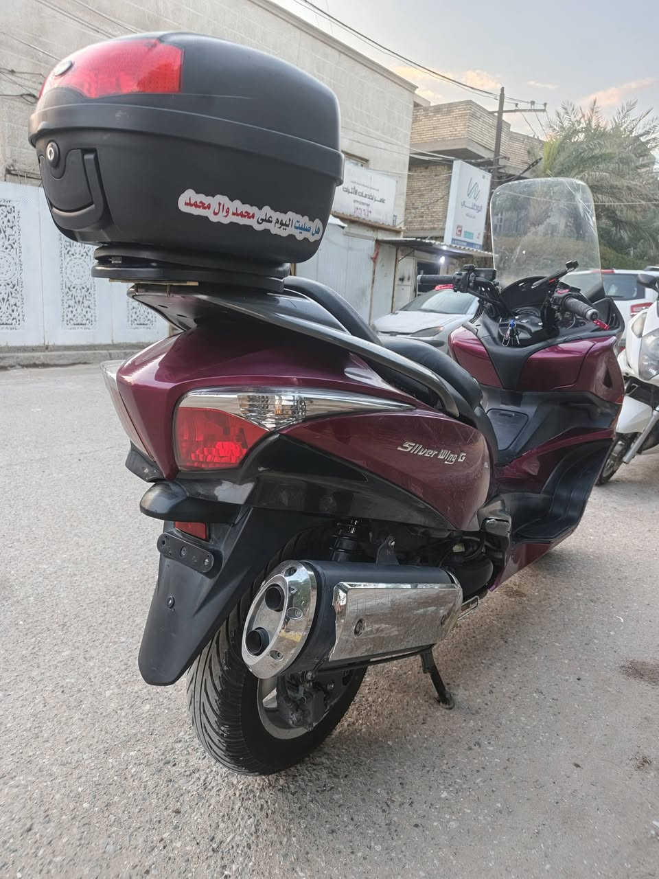 السلام عليكم سلفر ونج للبيع 400
ABS ماشيه 52  دراجه خير من الله جيب فيتر وياك مكاني البلديات 
السعر 14 ونص
للاستفسار ***********
