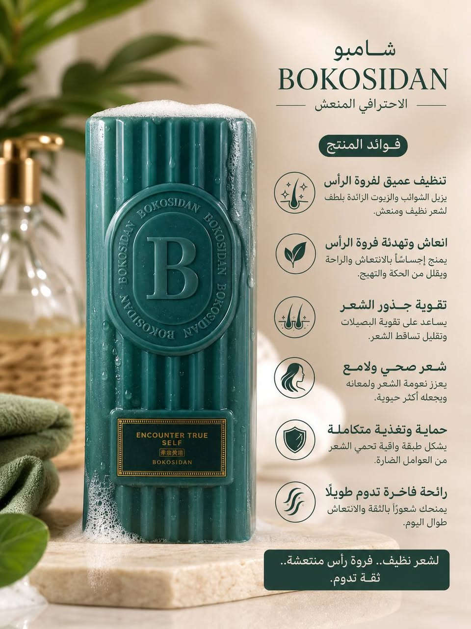✨ شعرك يستحق عناية مو أي عناية! ودّعي التساقط والتقصف والبهتان، وخلي شعرك يلفت الأنظار بنعومته ولمعانه من أول استخدام. 💖 البصرة, العراق


**إذا كنت صاحب هذا الإعلان وتريد حذفه لأي سبب، رجاءا أرسل رسالة إلى الدعم الفني**