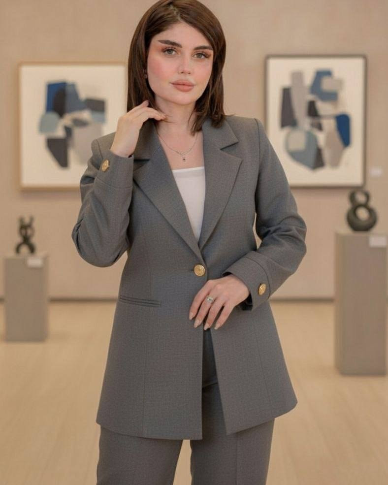 جديدنا🙈🔥 طقم مميز راقي  ومبطن 
خامة فخمة وتفصيل راقي يناسب كل المقاسات ✨

طول السترة 80 سم  مبطنه✨

قماش دابل ايطالي خياطة مصانع تركيه مميزه ✅

القياسات 40 42 44 46 48 50 
الالوان اسود نيلي بيجي بنفسجي 

ملاحظة / الفحص والتگدير بحضور المندوب خلاف ذلك يسقط حق الزبون بالاستبدال او الاسترجاع 

السعر 45
 #ازياء_نسائيه #قاط #فستان #ازياء_نسائيه #فستانين #ازياء_انيقه #طقم


**إذا كنت صاحب هذا الإعلان وتريد حذفه لأي سبب، رجاءا أرسل رسالة إلى الدعم الفني**