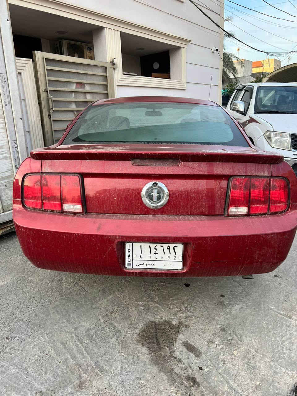 السلام عليكم

موستنك 2009 السياره خير من الله مناقصه شي واحله من الصوره حادثه جاملغ وباب حسب كلام صاحبه اني مكلف بالنشر ويكول وين متريد تفحص افحص  السعر 65 وبيه مجال مكانه بغداد حي الجامعه للاستفسار الاتصال 

*********** بغداد, العراق
