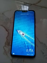 ياالله السلام عليكم  Honor 8Xللبيع ذاكرة 128 بدون ملحقات الجهاز بلادي ...