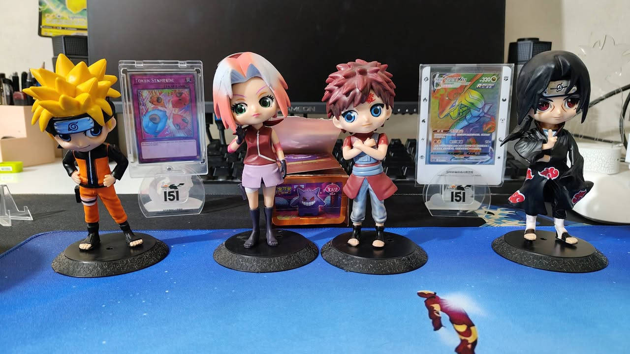 السلام عليكم 
لوفي 11 
سيت افنجر ب 6 
ناروتو الواحد ب 4


**إذا كنت صاحب هذا الإعلان وتريد حذفه لأي سبب، رجاءا أرسل رسالة إلى الدعم الفني**