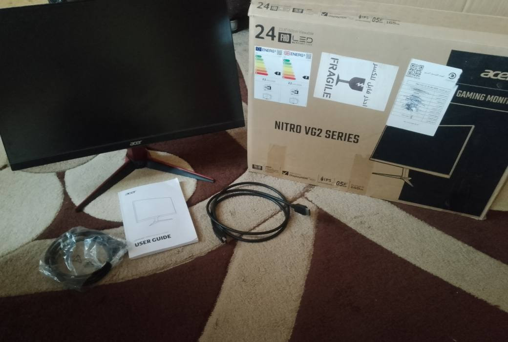 شاشة العاب للبيع مستعمله قليل وكلش نضيفه
المواصفات:
ips 
FHD
165 hz
0.5 ms
السعر 150 الف
توصيل عندي


**إذا كنت صاحب هذا الإعلان وتريد حذفه لأي سبب، رجاءا أرسل رسالة إلى الدعم الفني**