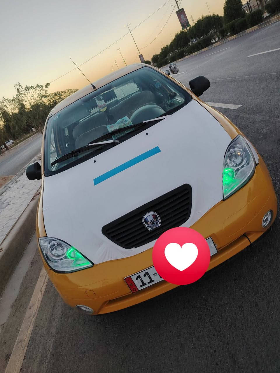 سلام عليكم طيبه للبيع سياره باسمي موديل 15 كير مكينه مكفولات سياره كلش حلوه متعوب عليها السعر 30 وبها مجال مكان كربلاء طويريج ***********
