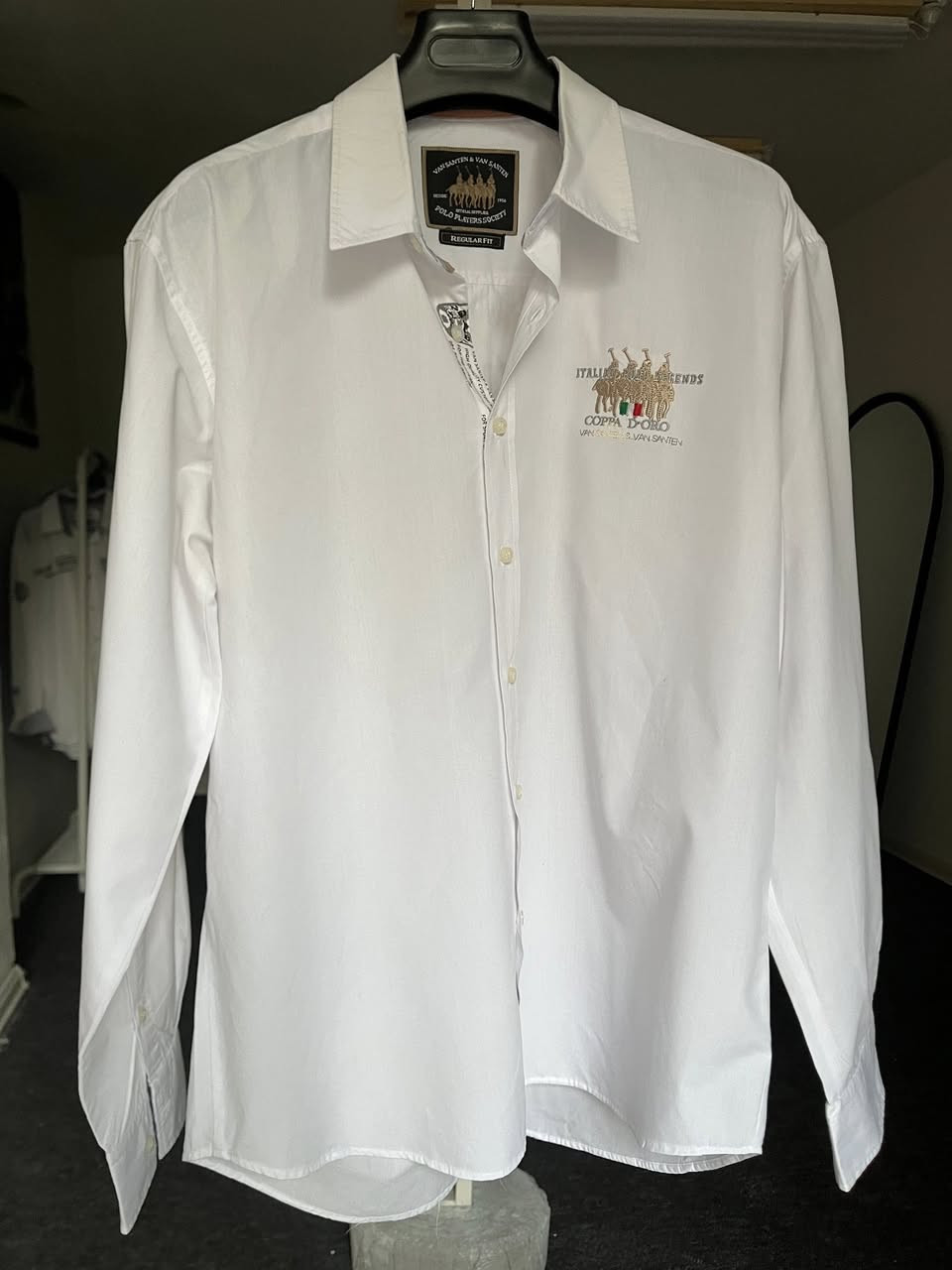 قميص ڤنتچ قطن  100%  

من ماركة 
Van Santen & Van Santen – Polo Players Society

القياس (3XL)
عرض الصدر( 51)
السعر (25 اجور التوصيل  )

يمكنك مشاهدة بقية الموديلات انقر على الصفحة الشخصية


**إذا كنت صاحب هذا الإعلان وتريد حذفه لأي سبب، رجاءا أرسل رسالة إلى الدعم الفني**