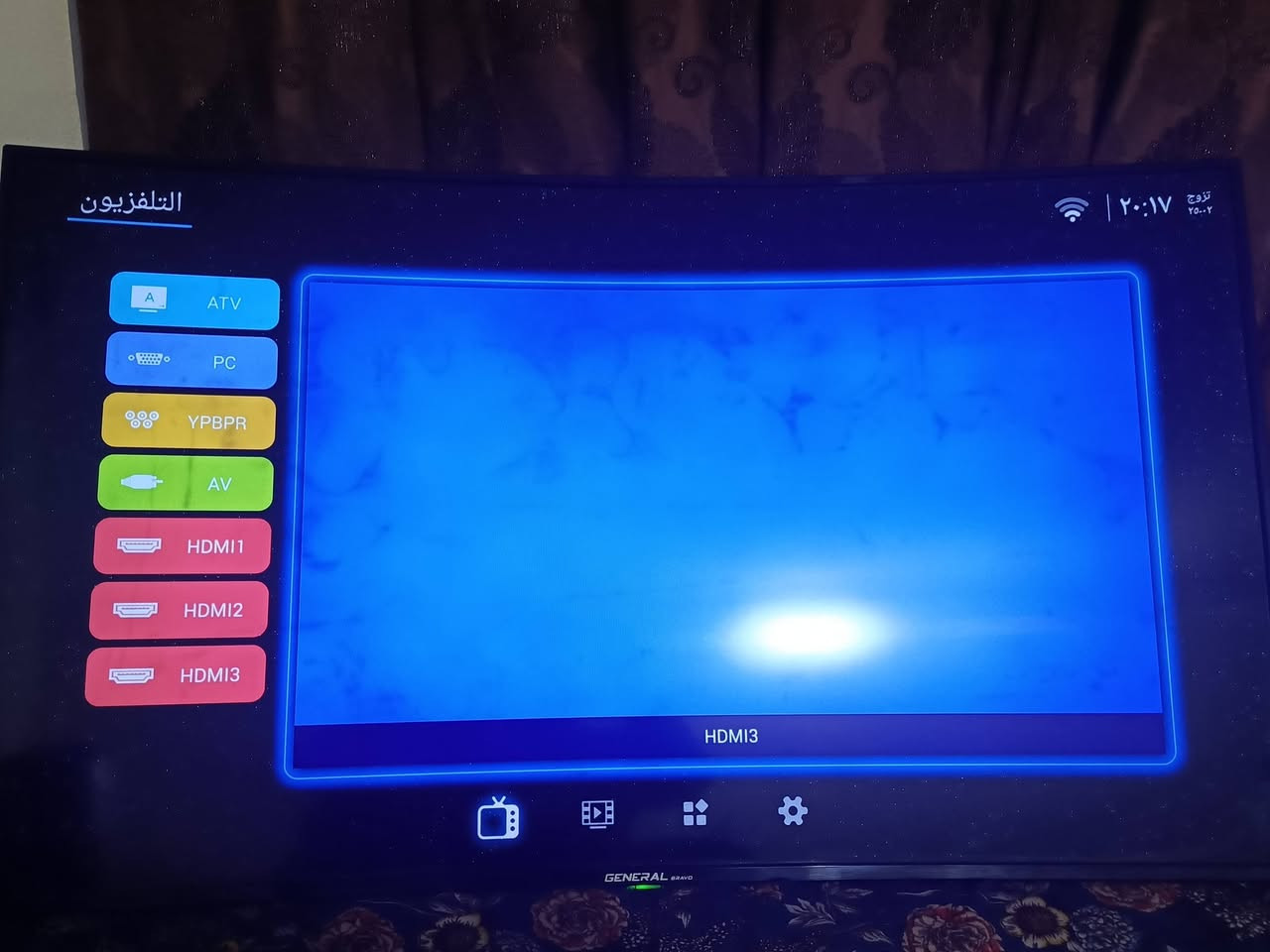 السلام عليكم 
للبيع شاشة GENERAL BRAVO
الحجم 65 بوصة الحجم الكبير
التفاصيل الباقية موجودة بالصور
شاشة منحنية ٦٠/٥٠ هرتز
كل مدخلاتهه شغالة 
2 USB
3 HDMI
يجي وياهه هدية ٢ ريمونت خاص بيهه 
وكيبل HDMI 
بيهه عطل بسيط اكو مناطق بالشاشة بيهه تضليل مثل ما واضح امامكم 
نضافة 70%

السعر 200 الف  وبي مجال للشراي 
يتفضل خاص واني خادم


**إذا كنت صاحب هذا الإعلان وتريد حذفه لأي سبب، رجاءا أرسل رسالة إلى الدعم الفني**