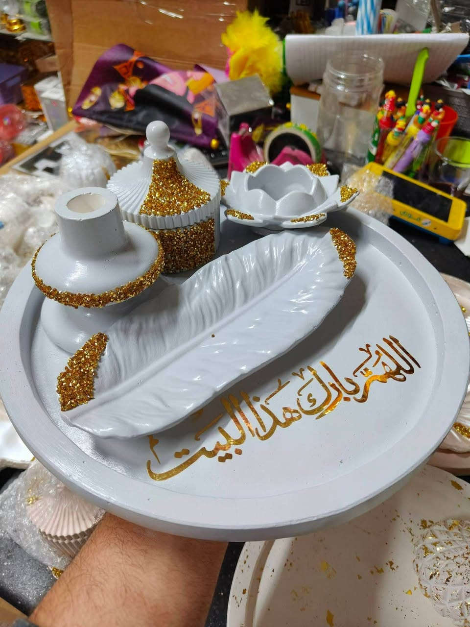 شغل كونكريت طقم مكون من 5قطع. واشكال كتير 
واسعارهم حلوه اوي 🤏 

ومتاح تنفيذ اي لون
وتوصيل اي مكان ف العامريه


**إذا كنت صاحب هذا الإعلان وتريد حذفه لأي سبب، رجاءا أرسل رسالة إلى الدعم الفني**