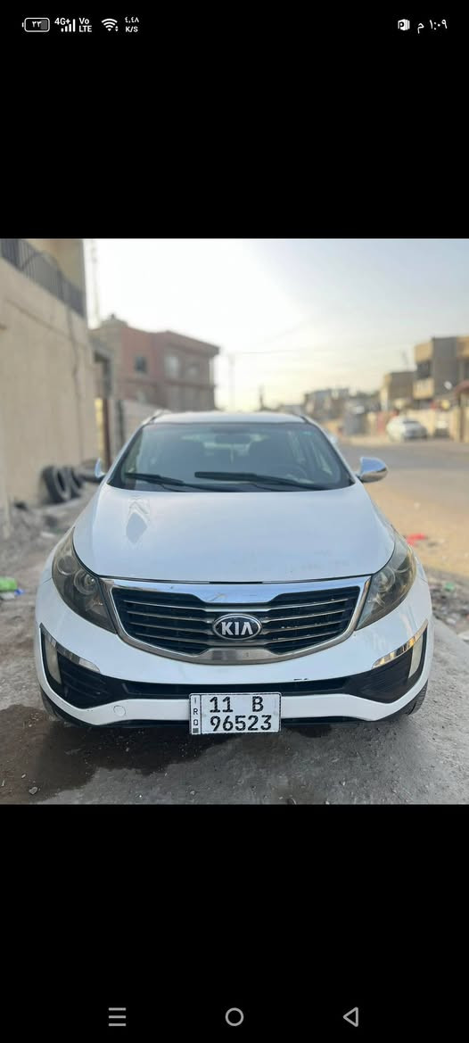السلام عليكم كيا سبورتج موديل 11السياره خليجية كفالة من التبديل بيهة بنيد مصبوغ وجملغ خلفي مكينة كير صدر تخم تأير كلة جديد رقم بغداد الدولي الجديد بسمي والسونار مرفوق بالمنشور مكان السياره بغداد حي اور السعر 123وبيهة مجال شاصي لغد حوض تكم كفالة عامة ***********
