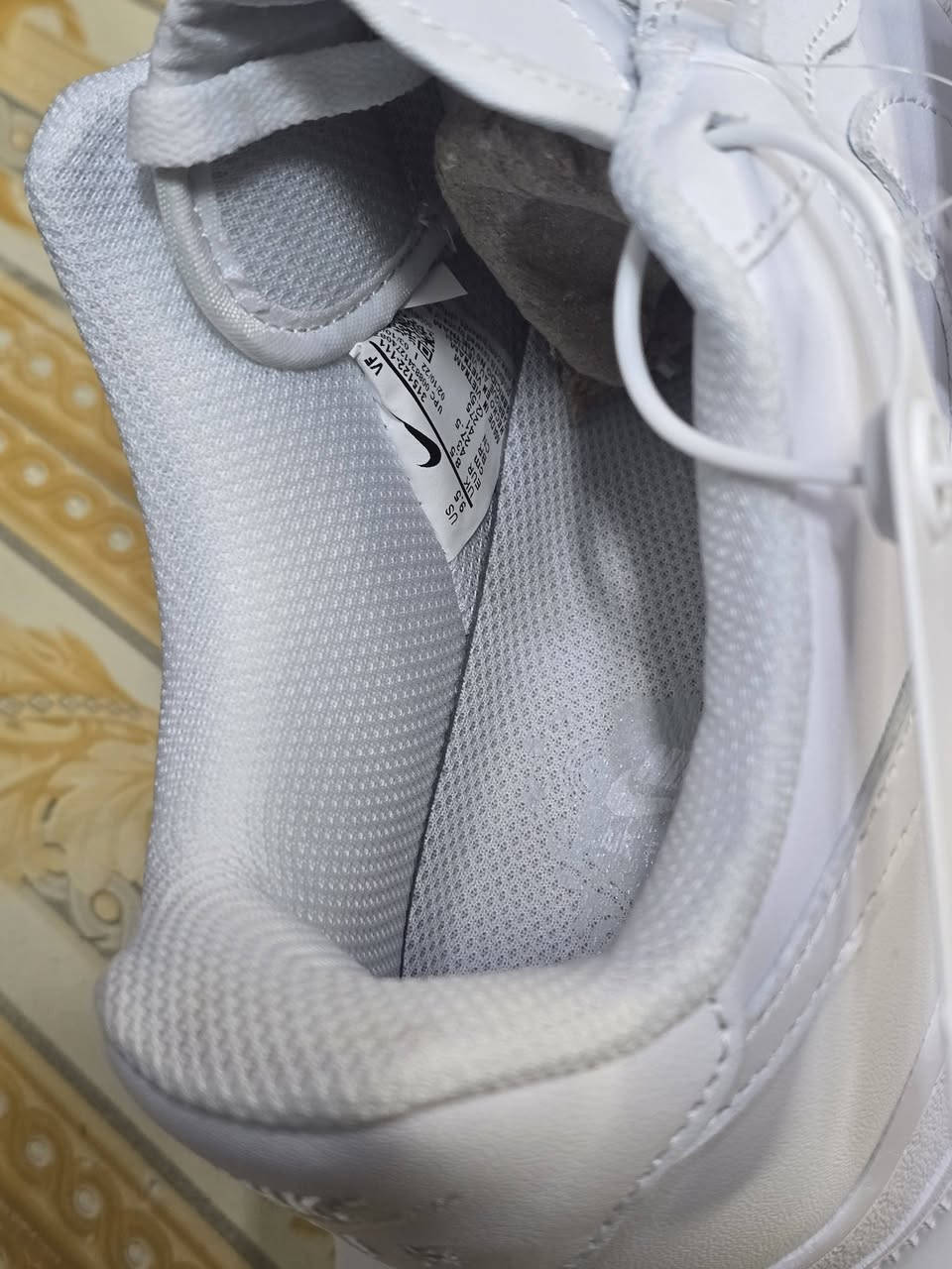 نايك ايرفورس ون جديد مو باله صنع فتنام وكاله  الاصلي
متوفر قياسات👇👇
 قياس 43 طول 27.5
قياس 42 طول قدم 26.5


**إذا كنت صاحب هذا الإعلان وتريد حذفه لأي سبب، رجاءا أرسل رسالة إلى الدعم الفني**