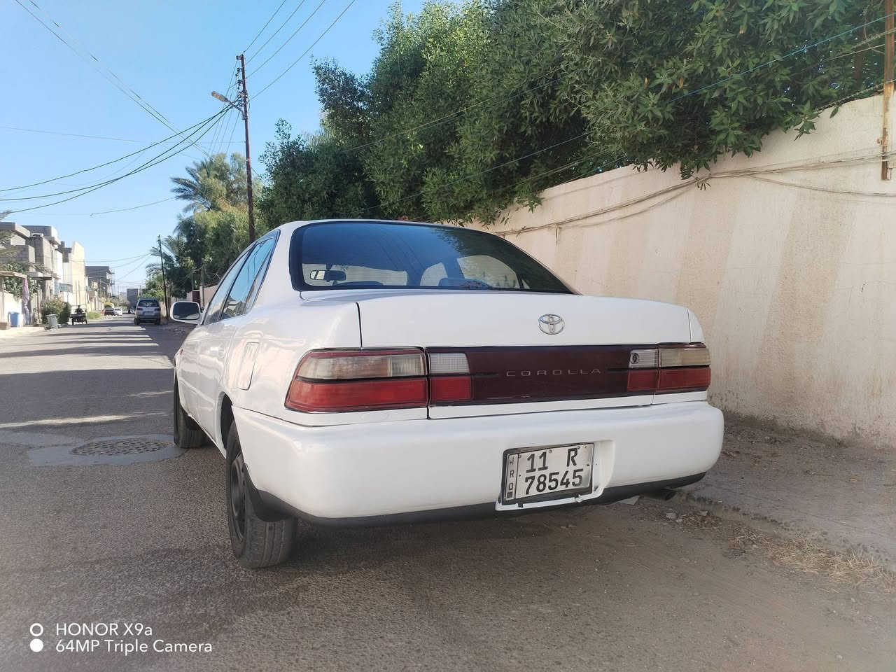 تحية طيبة
كورلا 1993
كير اوتماتيك مكفول
محرك لا تبخير ولا تنقيص
صدر خير من الله
صبغ حزام
رقم بغداد انكليزي جديد سنوية جديده بأسم جيراني
السعر 52
مكان السيارة صلاح الدين بلد قرب مرقد الامام السيد محمد عليه السلام
*********** واتساب واتصال
*********** واتساب واتصال
