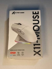 اتاك شارك X11 • سنسر PAW3311 • واير وايرلس بلوتوث