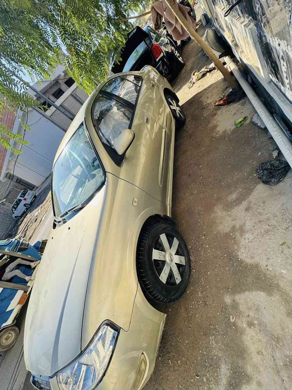 السلام عليكم
نيسان سني 2009بدون حادث فقط صبغ بيه بسمي سنويه هزه جديده رقم دولي مكينه كير صدر تخم تاير كامله مكله مابيه نقص تدفه كامله تبريد عاطل مكاني بيه اربع قطع ونص ابيع حزام صبغ مكاني ديالى بعقوبه ***********\السعر 85وبيه مجال
