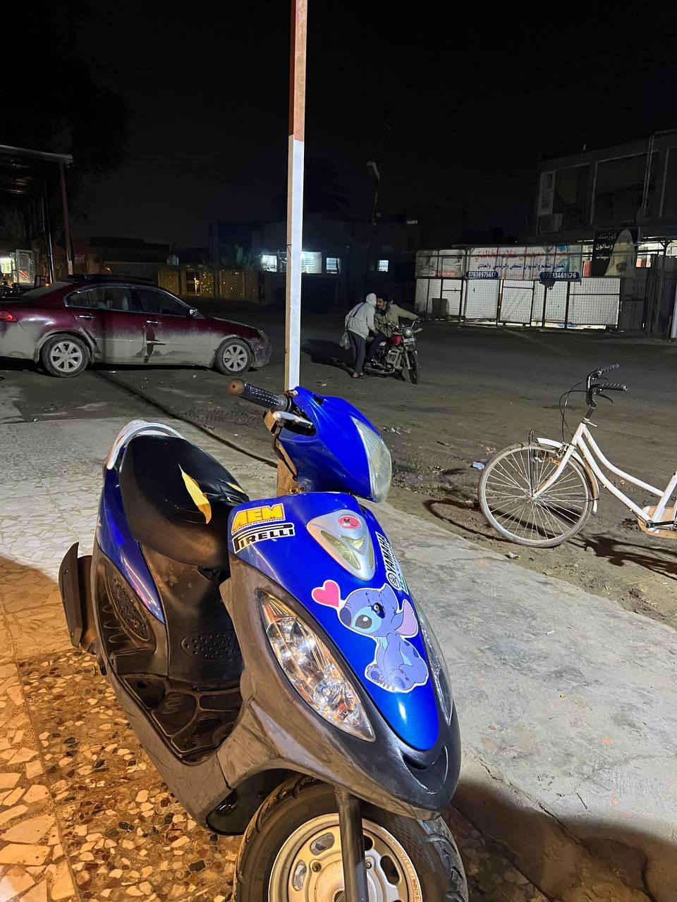 سلام عليكم الدراجه لبيع ومكفوله كفاله عامه أي نقص مابيه وسعر 800
عنوان حله/***********
