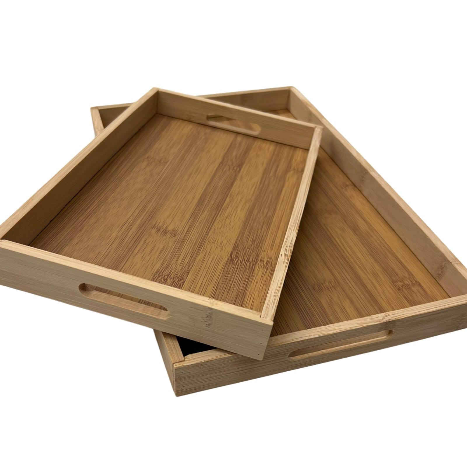 طقم صواني تقديم من الخيزران الطبيعي – قطعتين بمقاسين

• طقم صواني تقديم عملي مصنوع من الخيزران، مناسب لتقديم الفواكه أو الضيافة اليومية بشكل أنيق وبسيط.

• تصميم مستطيل بحواف مرتفعة يساعد على ترتيب المحتويات أثناء الاستخدام.

• مزوّد بفتحات جانبية مدمجة لسهولة الحمل والتحريك.

• تشطيب خشبي طبيعي يبرز شكل ألياف الخيزران بوضوح.

• مناسب للاستخدام المنزلي أو التقديم على الطاولات والمناسبات.

•المقاسات: الصينية الكبيرة / 34*22*3 سم
                   الصينية الصغيرة / 29*17*3 سم

• النوع: صواني تقديم
• المادة: خشب خيزران (Bamboo)
• العدد: قطعتان
• التصميم: مستطيل
• اللون: لون الخيزران الطبيعي
السعر 10 الف كربلاء, العراق


**إذا كنت صاحب هذا الإعلان وتريد حذفه لأي سبب، رجاءا أرسل رسالة إلى الدعم الفني**